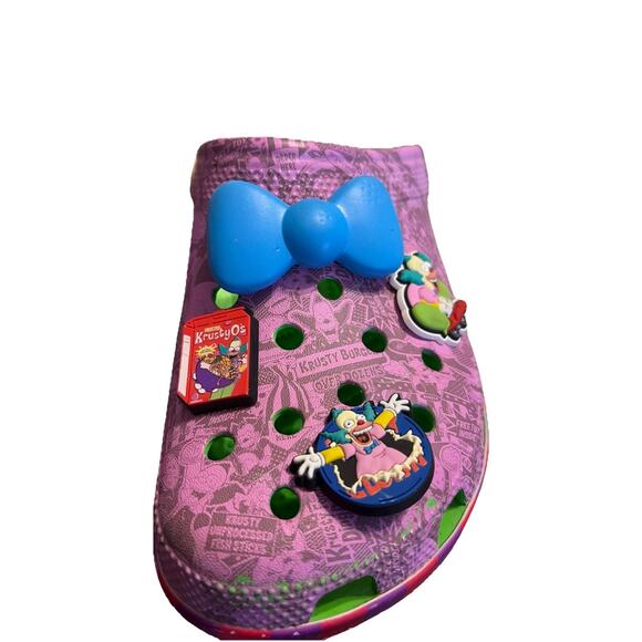 Crocs x The Simpsons "Krusty the Clown" Classic Clog Mens 6 Wmns 8 211107-90H - Picture 2 of 10